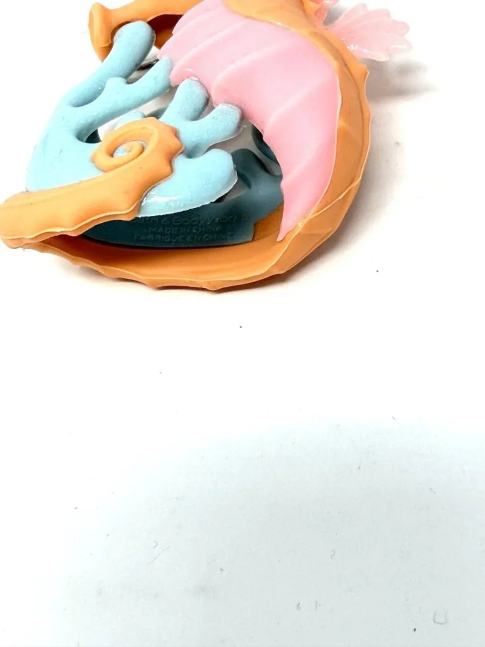 Bath & Body Works Seahorse Coral Tropical PocketBac Holder Clip Accessory Charm